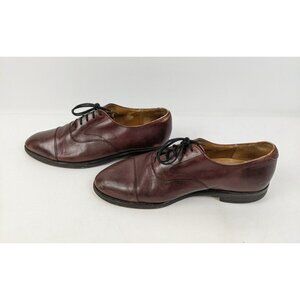 Cole Haan Men's Size 7D Leather Oxfords Brown Cap Toe 10838